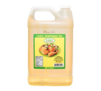 Lider Vegetable Oil 4litre