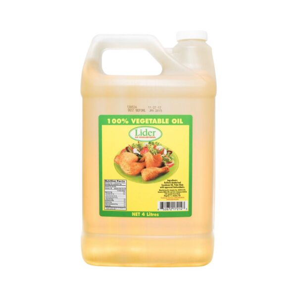 Lider Vegetable Oil 4litre