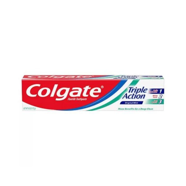 Colgate Medium Triple Action Toothpaste 4oz