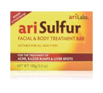 Ari Sulfur Facial and Body Treatment Bar 100g/3.5oz