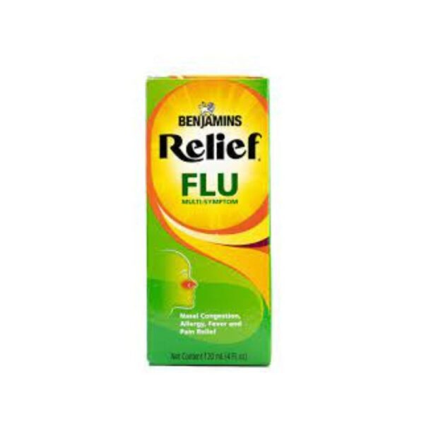 Benjamins Flu Relief Multi-Symptom 120ml