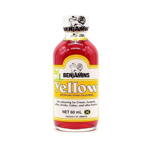 Benjamins Yellow Food Colouring