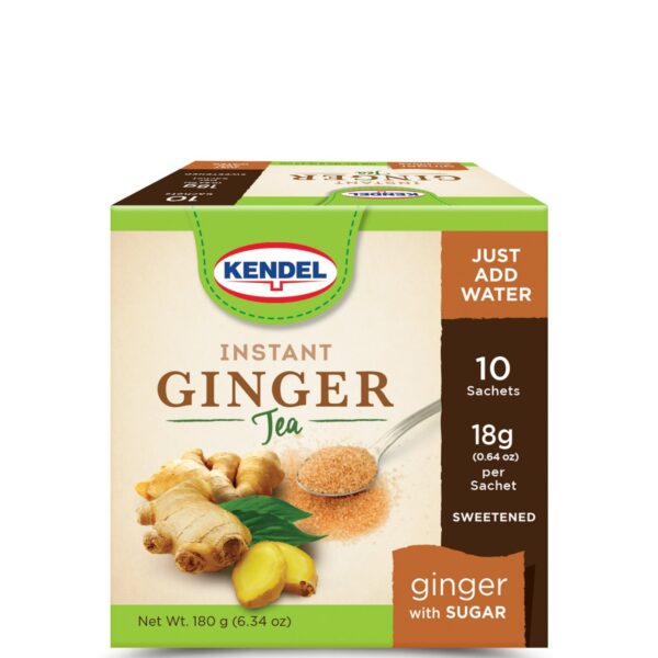 Kendel Ginger Tea W/Sugar (10/bx) (24/cs)