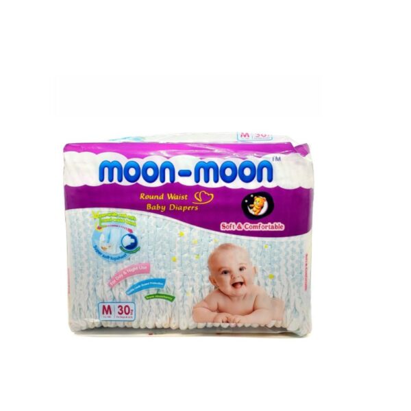 Medium Moon Moon Diaper 30s