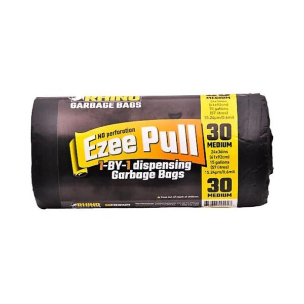 Rhino Ezee Pull Garbage Bags Medium