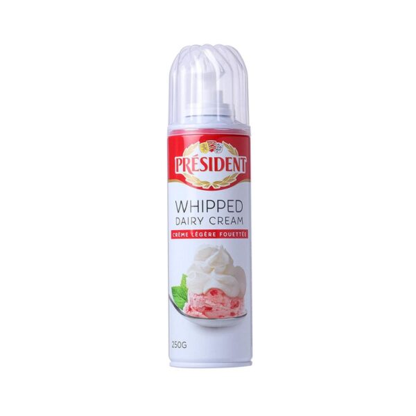 President Spray Whipped Cream