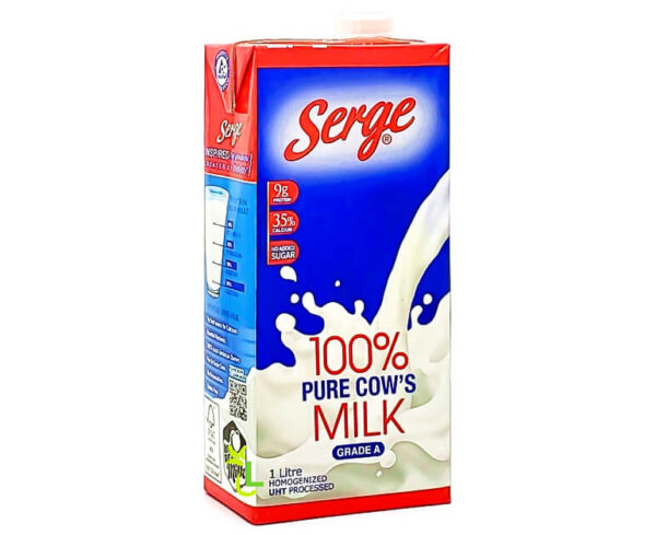 Serge Island 100% Plain Milk 1 Liter