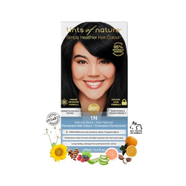 T&T 1N Natural Black Hair Dye