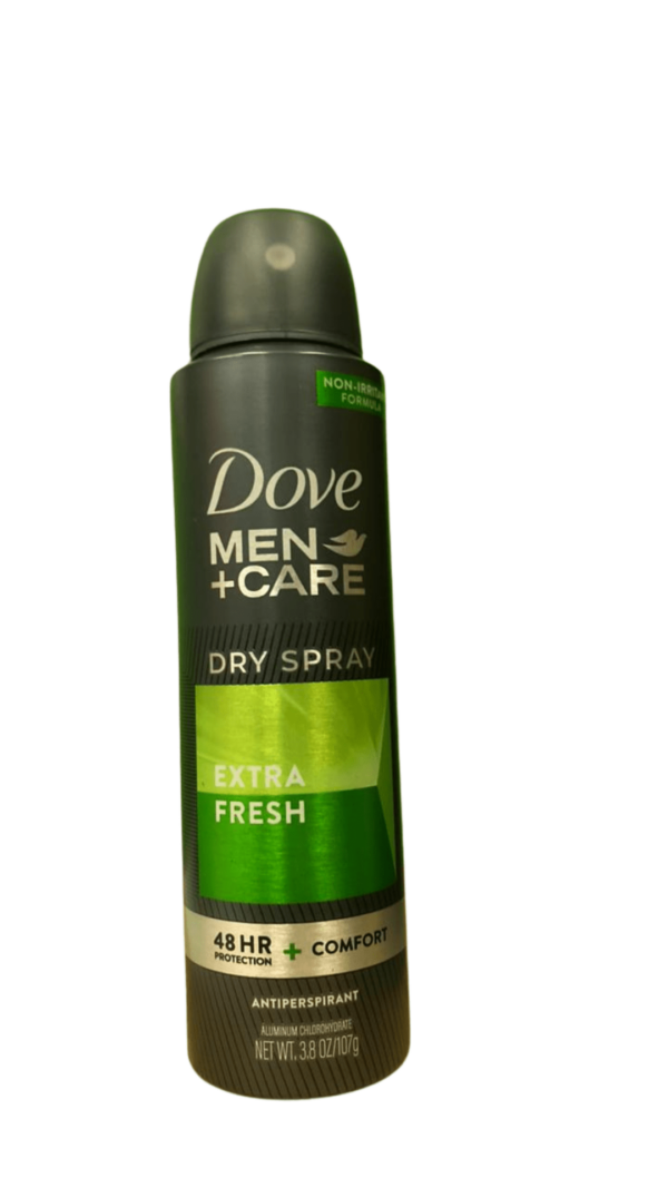 3.8oz Dove Men + Care Dry Spray Assorted