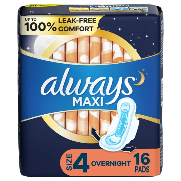 Always MAXI Over Night Size 4 (16 Pads)