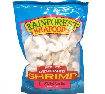 Rainforest 31-40 RAW Shrimp P&D Large