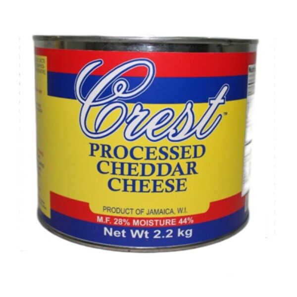 CREST Processed Cheddar Cheese 2.2kg