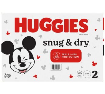 Huggies Size 2 Snug & Dry 100s