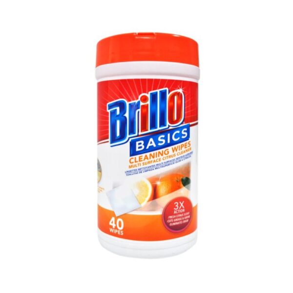 BRILLO Cleaning Wipes*12x40