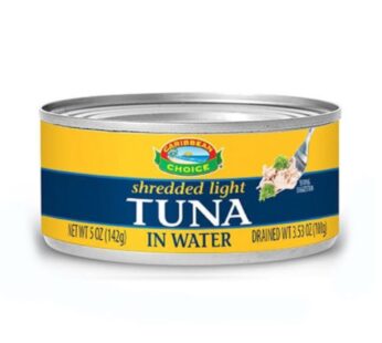 Caribbean Choice Shredded Tuna in Water 142g