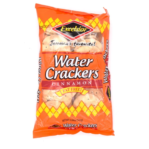 Excelsior Water Crackers Cinnamon 143g