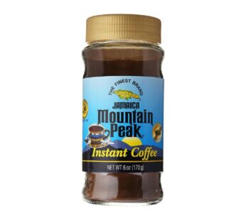 Jamaica Mountain Peak Instant Coffee Jar 6oz