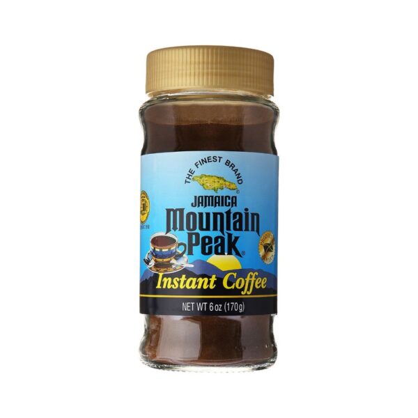 Jamaica Mountain Peak Instant Coffee Jar 6oz