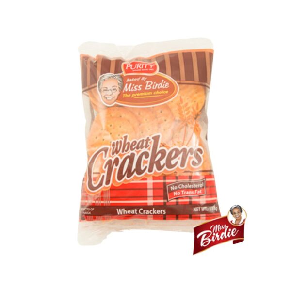 Miss Birdie Wheat Crackers 113g