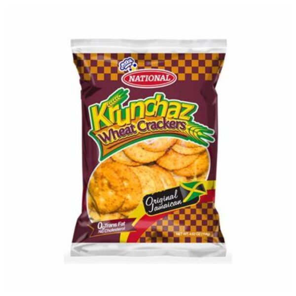 National KRUNCHAZ Wheat Crackers