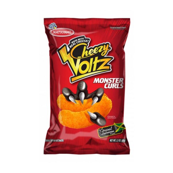 National Cheezy Voltz Monster Curls 60g