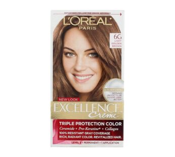 NI 6G Light GOLD Brwn Hair Dye