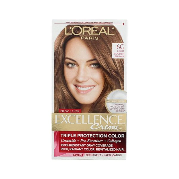 NI 6G Light GOLD Brwn Hair Dye