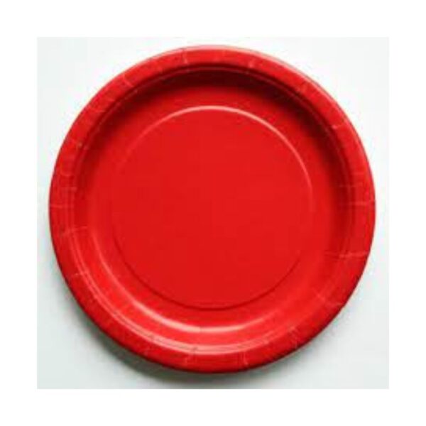 Red Party Plates