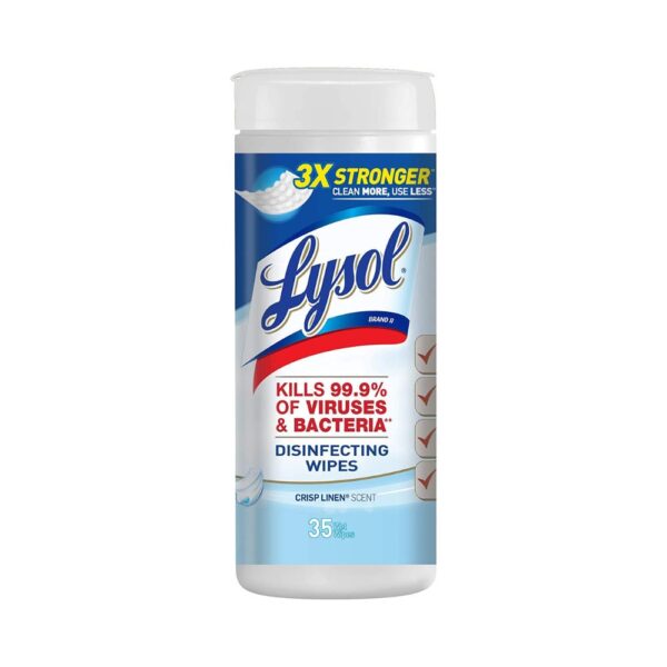 Small Lysol Disinfectant Wipes 35's