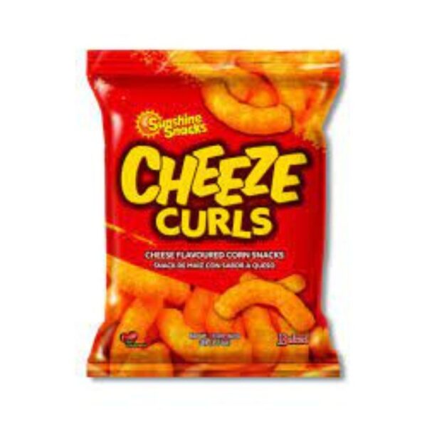 Sunshine Snacks Cheeze Curls 15g