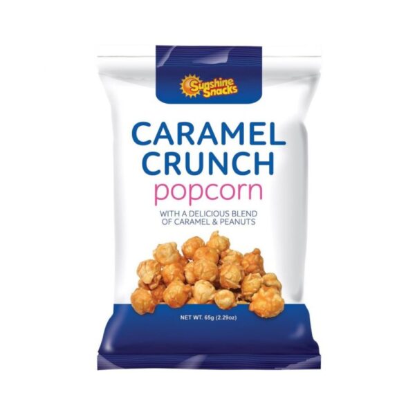 Sunshine Snacks Caramel Crunch Popcorn 65g