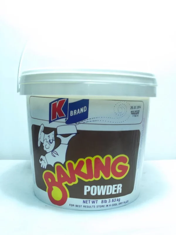 8lb Pail K Brand Baking Powder