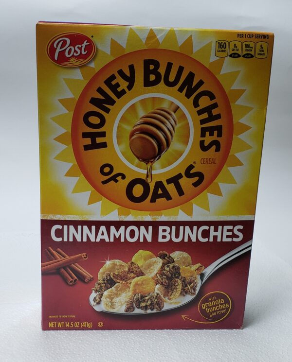 Post Honey Bunches Of Oats Cinnamon 12oz