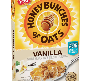 Post Honey Bunches of Oats Vanilla 12oz