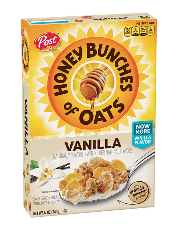 Post Honey Bunches of Oats Vanilla 12oz