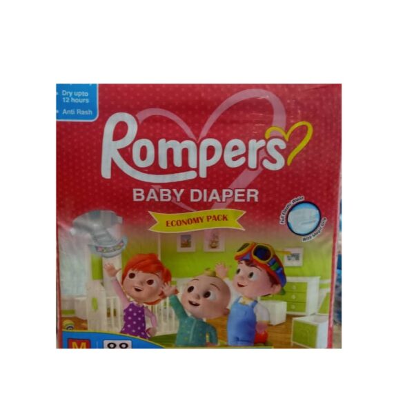 rompers baby  DIAPERS med 60