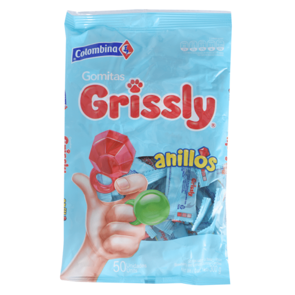 Grissly Anillos Single Gummies