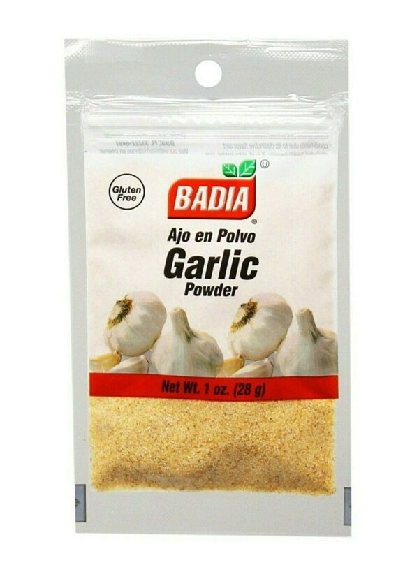 Badia Garlic Pwder 1oz Sachet