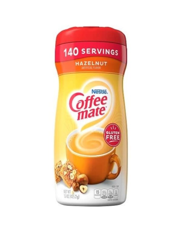 Nestle CoffeeMate Creamer Hazelnut 15oz