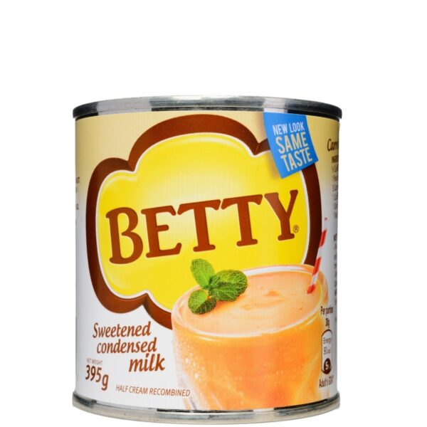 Betty Condense Tin Milk  395g