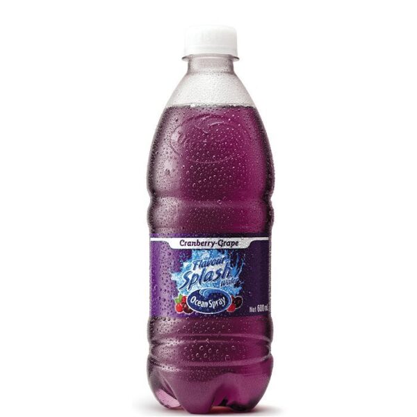 Ocean Spray Flavour Splash Grape 600ml