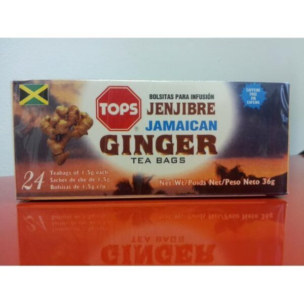 Tops Ginger Tea Bag 24s