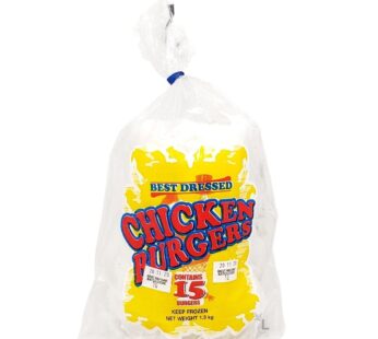 15pk Best Dressed Chicken Burger