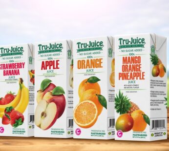 Tru Juice 100% 200ml Assorted