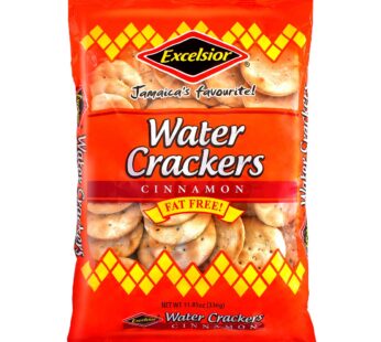 Excelsior Cinnamon Water Crackers Family Size 336g