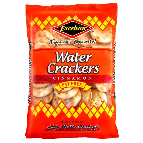 Excelsior Cinnamon Water Crackers Family Size 336g