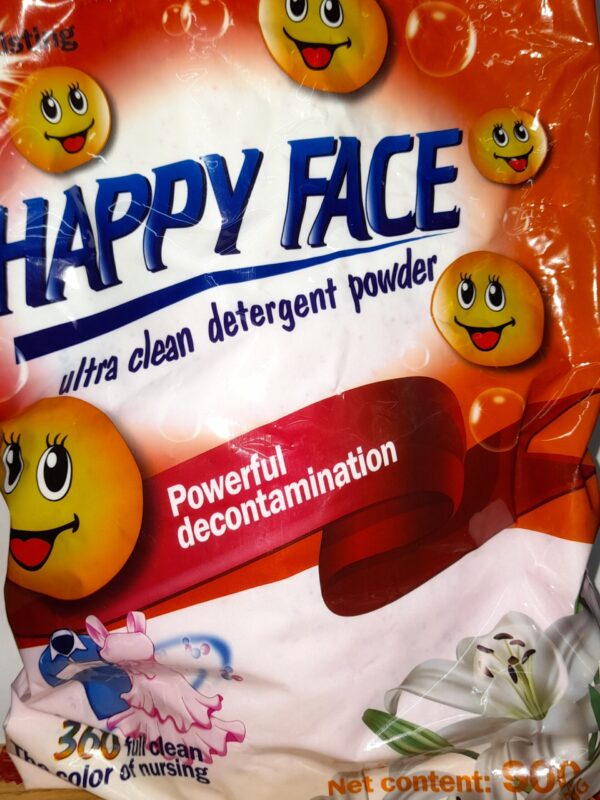 Happy Face Soap Powder 900g