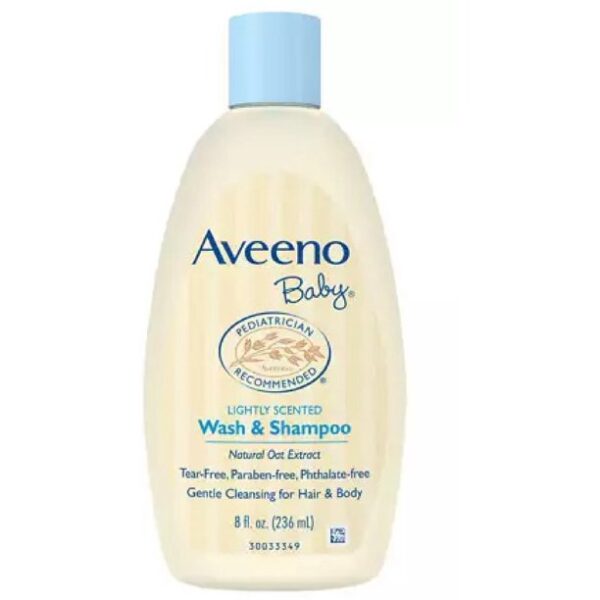 Aveeno Baby Wash & Shampoo 8 oz