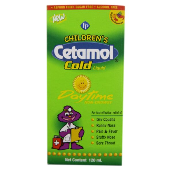 CETAMOL Kids Daytime Medicine 120ml