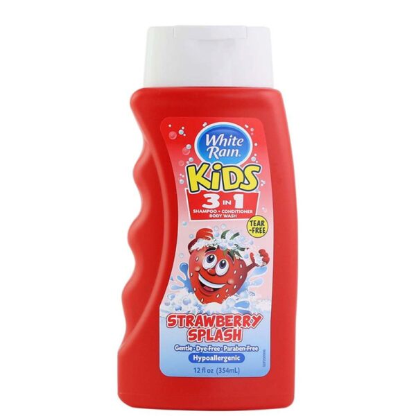 Kids White Rain Body Wash 12oz